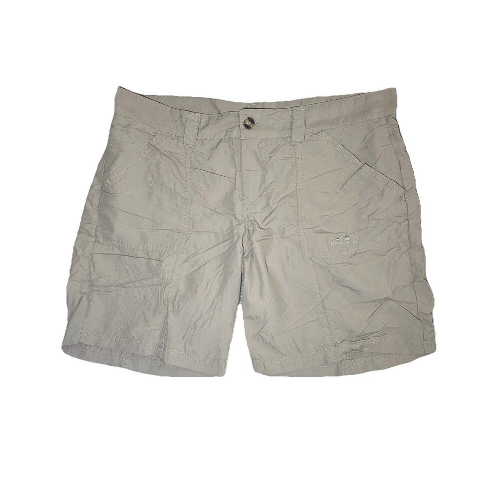 American Outback Women's Hiking Shorts Tan Nylon Size L
